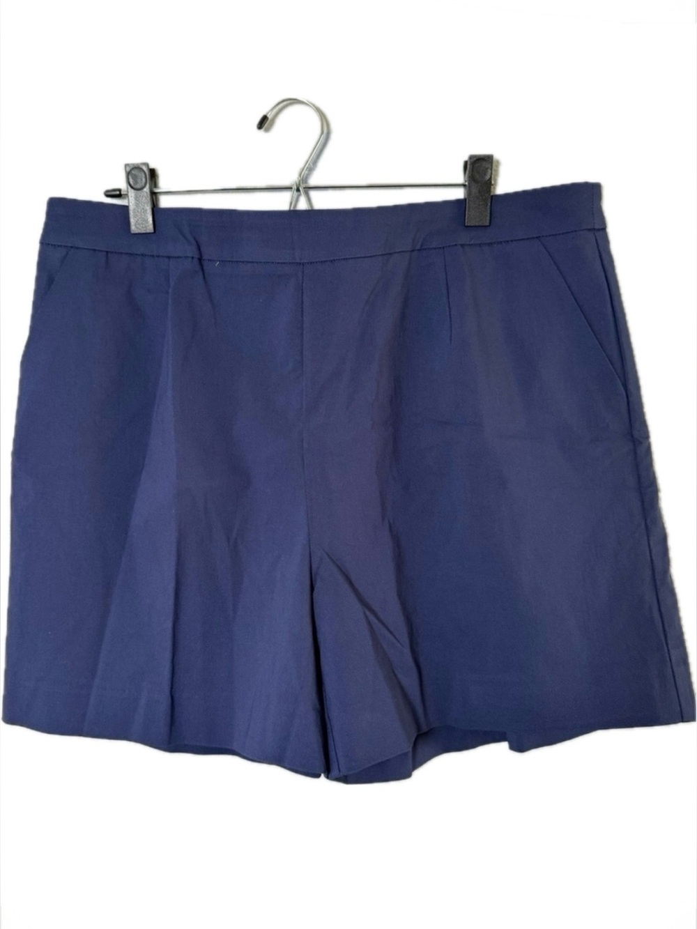 Kate & Mallory Women's Navy Pull on Shorts Size 16 NWOT